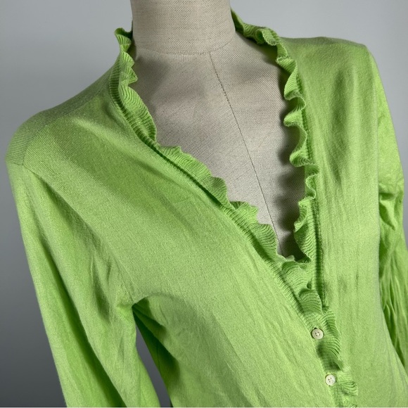 Lauren Ralph Lauren Women's M-L Brown Cardigan Blend Sweater *No Tag* - Picture 2 of 9